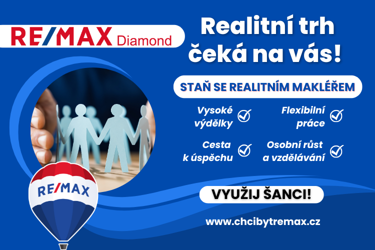 V naší kanceláři přijímáme nové realitní makléře!