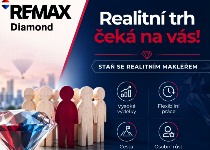 V naší kanceláři přijímáme nové realitní makléře!