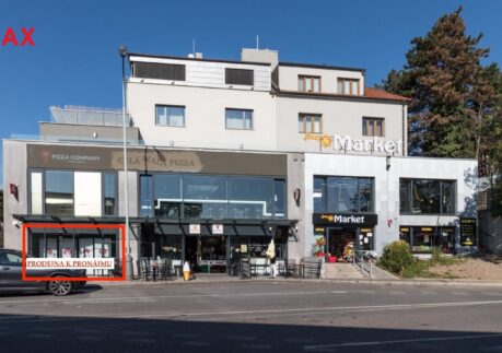 Pronájem obchodního prostoru u metra Kčerov 84 m2