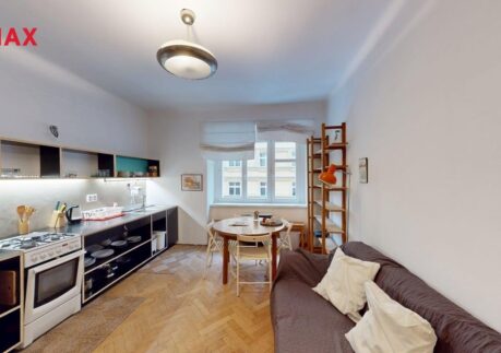 K dlouhodobému pronájmu byt 2+kk, Praha 3 Žižkov, Radhošťská ul.