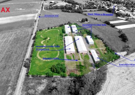 Exkluzivní prodej skladového a výrobního areálu s vlečkou – Staré Město u Bruntálu