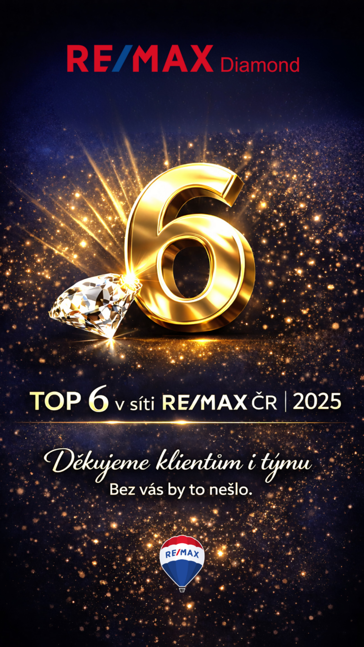 TOP 6 v RE/MAX Česká republika za rok 2025