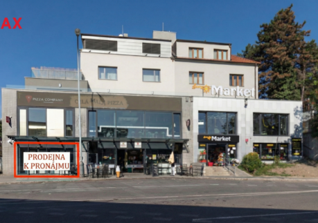 Pronájem obchodního prostoru u metra Kčerov 84 m2