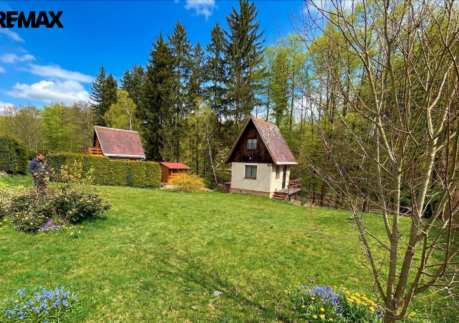 Útulná chatka s panoramatickým výhledem na Ještěd