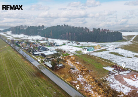 Soubor pozemků 6 328 m² s domem k rekonstrukci – Líšnice, okres Ústí nad Orlicí