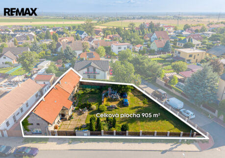 Stavební pozemek 905 m² | Nehvizdy | Kompletní inženýrské sítě