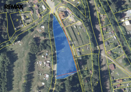 Pozemek 3.136 m2, Krásná u Kraslic, obec Kraslice