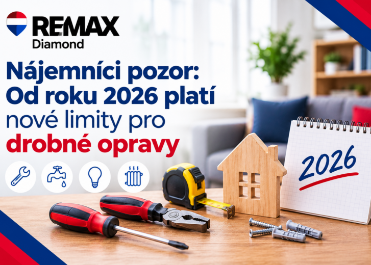 Nájemní byt a drobné opravy: Kdo co platí v roce 2026?