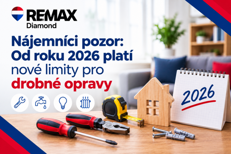 Nájemní byt a drobné opravy: Kdo co platí v roce 2026?